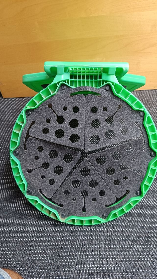 Canasta portátil The Hoop Decathlon VERDE