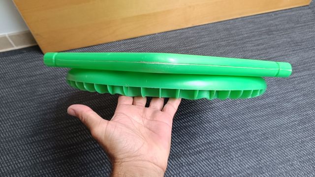 Canasta portátil The Hoop Decathlon VERDE