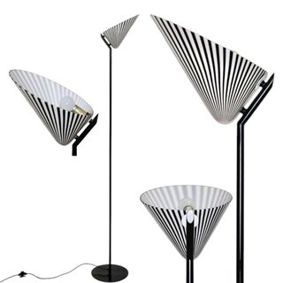 Lampada da Terra in Vetro Murano anni 80