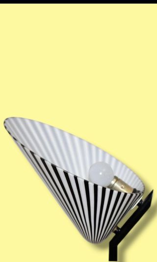 Lampada da Terra in Vetro Murano anni 80