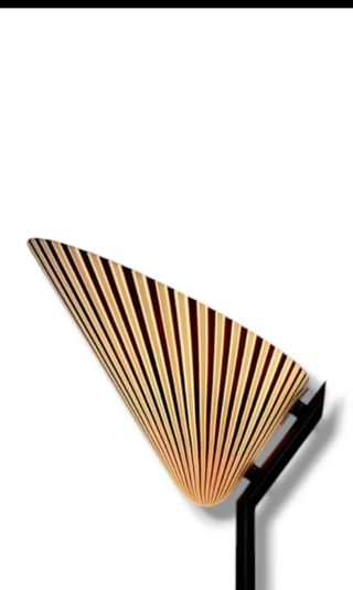 Lampada da Terra in Vetro Murano anni 80