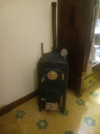 Caldera decoración Antigua recién restaurada