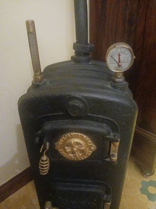 Caldera decoración Antigua recién restaurada