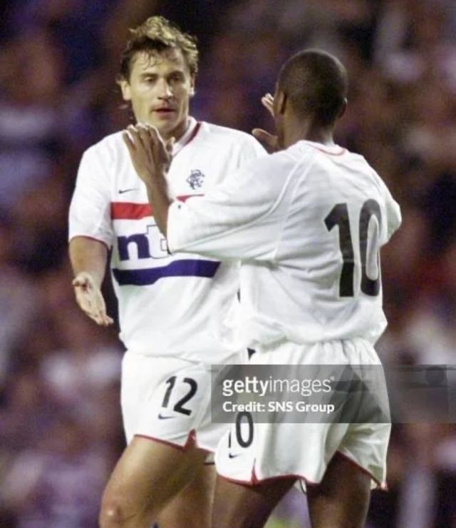 Pantalón corto Glasgow Rangers 2000-2001