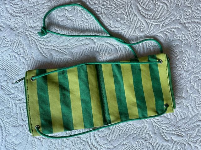 Bolso infantil rosa y verde