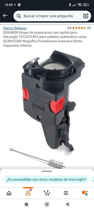 Molinillo de cafetera delonghi