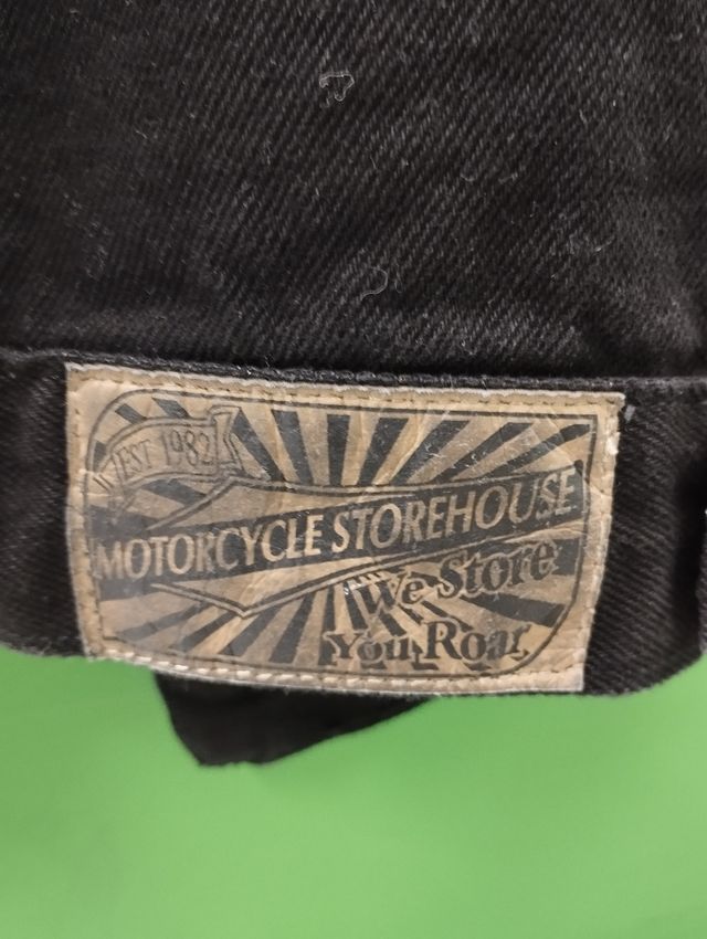 Chaleco Motero Vaquero Personalizado Negro