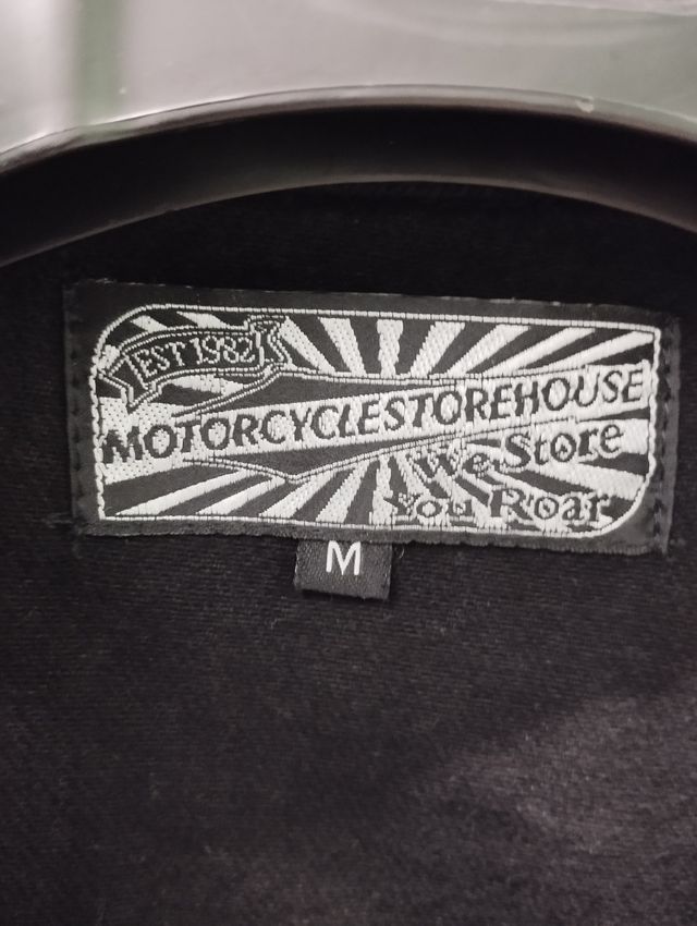 Chaleco Motero Vaquero Personalizado Negro