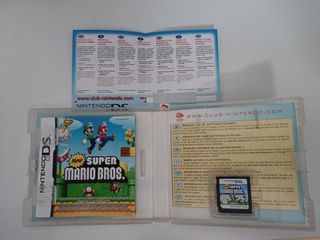 Juego Nintendo DS Super Mario Bros completo