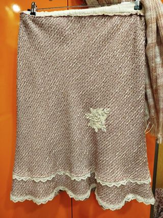 Falda exclusiva rosa