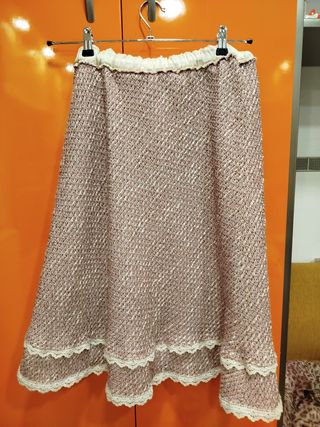 Falda exclusiva rosa