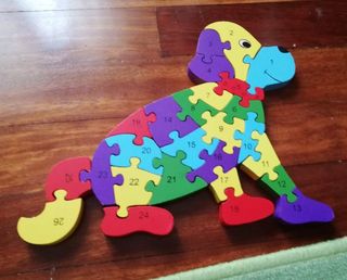 Puzzle infantil perrito 