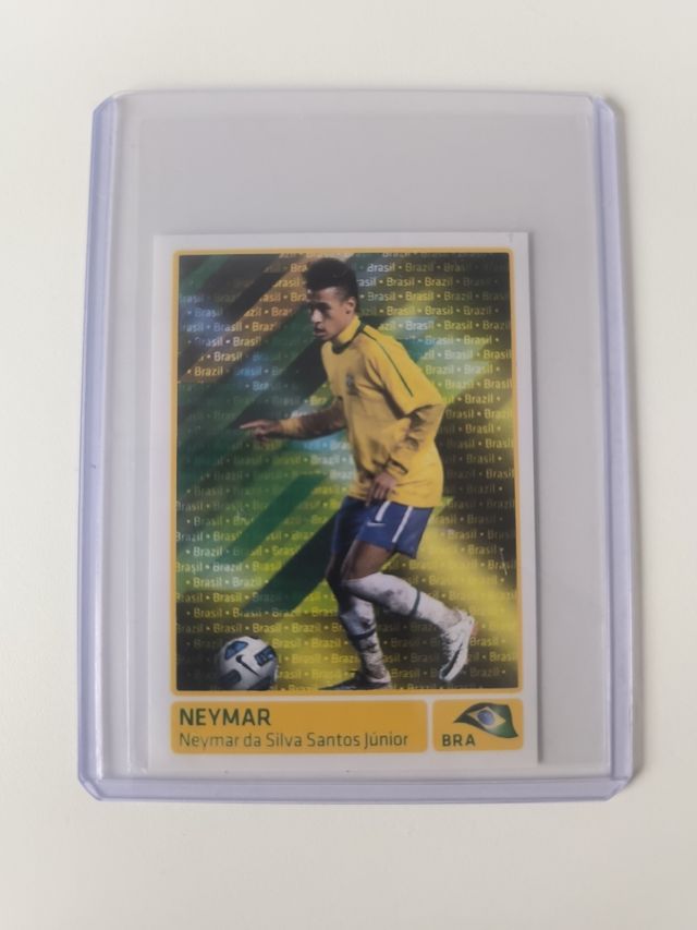 Cromo Neymar Rookie Brasil 2011