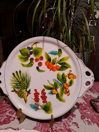 Piatto ed alzatina BC Design vintage