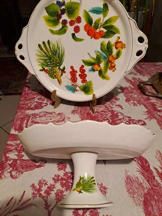 Piatto ed alzatina BC Design vintage