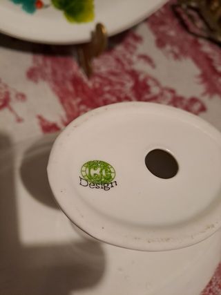 Piatto ed alzatina BC Design vintage