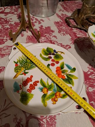 Piatto ed alzatina BC Design vintage