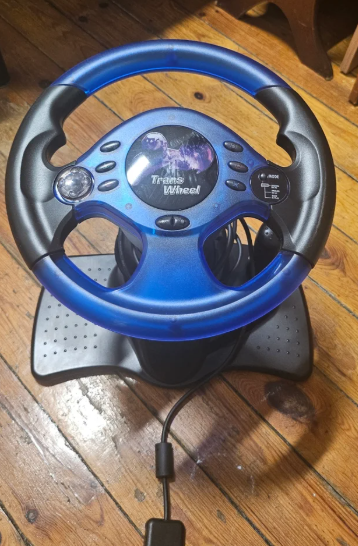 VOLANTE Y PEDALES PLAYSTATION 1 Y 2