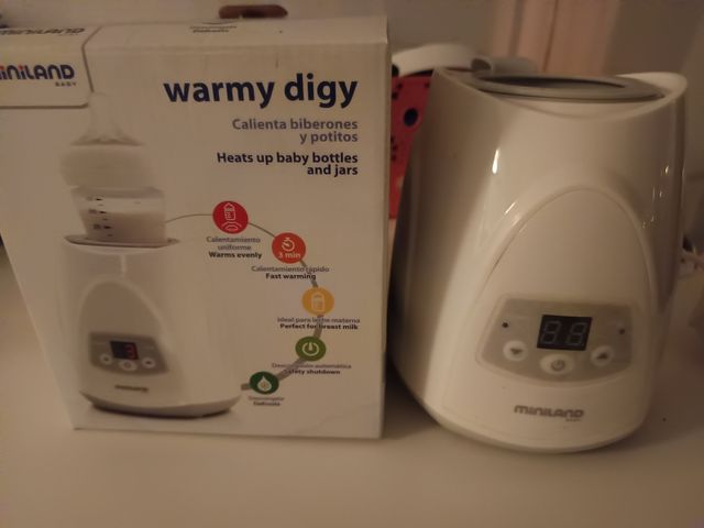 Calienta biberones y potitos Miniland