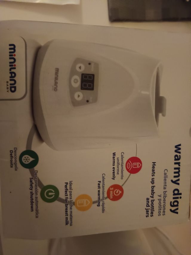 Calienta biberones y potitos Miniland