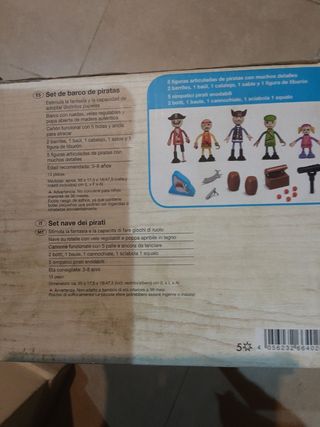 Set  de barco de piratas