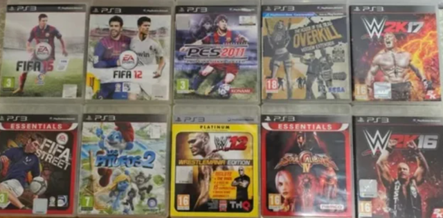PACK JUEGOS PS3 (LOTE COMPLETO)