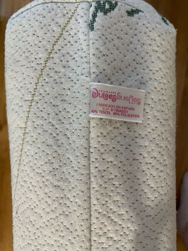 Colchón cuna Dulces Sueños bamboo y aloevera