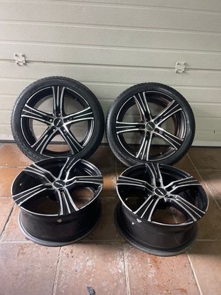 Vendo 4 llantas GIGLER de 17 pulgadas con 2 ne
