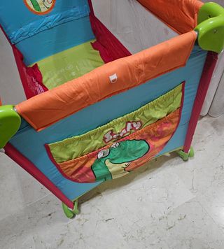 Cuna plegable de viaje MS