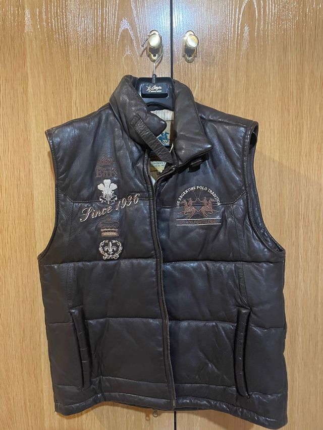 Chaleco de piel LA MARTINA