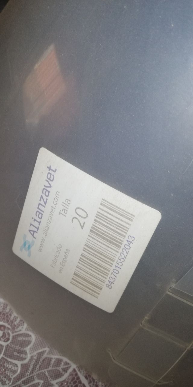 Collar Isabelino Perro talla 20 Hecho en España