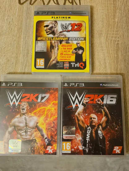 PACK WWE PLAYSTATION 3(SE PUEDEN POR SEPARADO)