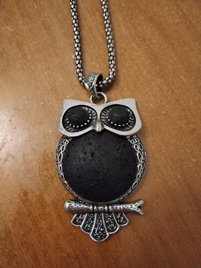 Collana con ciondolo gufo