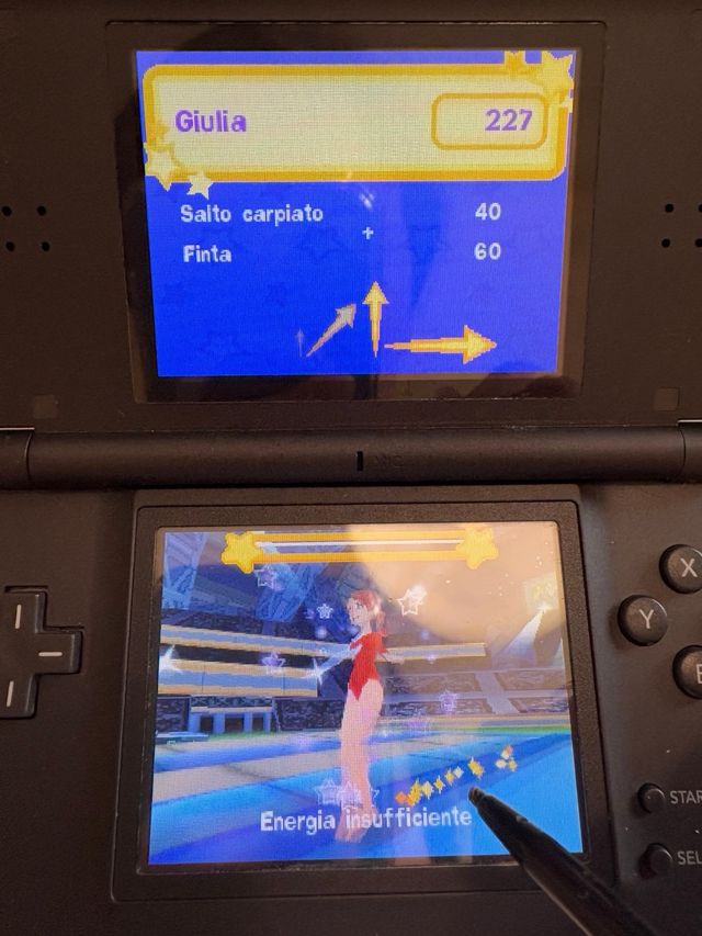 Gioco Giulia passione ginnastica Nintendo ds