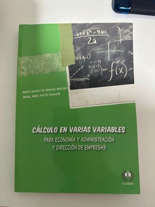 Libro de matematicas para la economia 1