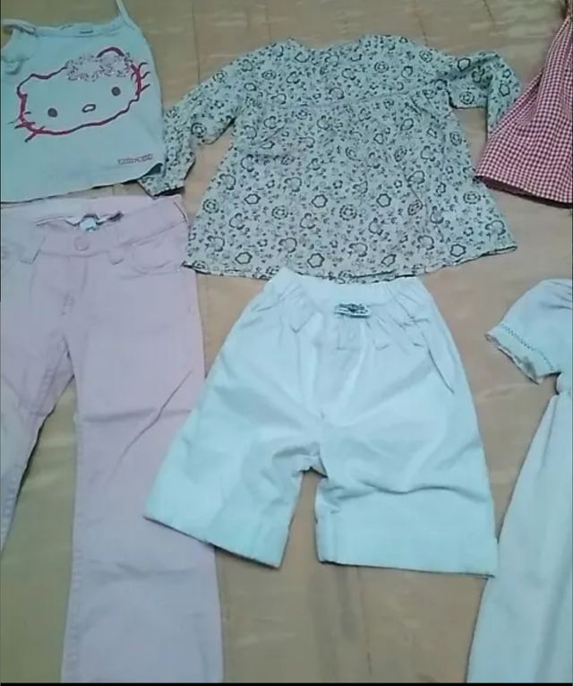 *Lote ropa niña 2-3 años
-1 vestido  cuadros talla