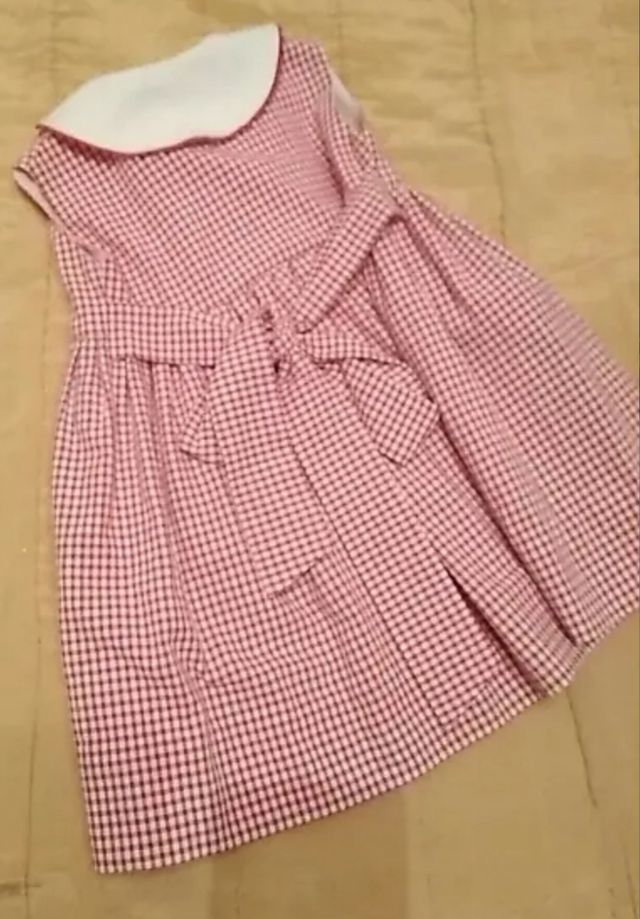 *Lote ropa niña 2-3 años
-1 vestido  cuadros talla