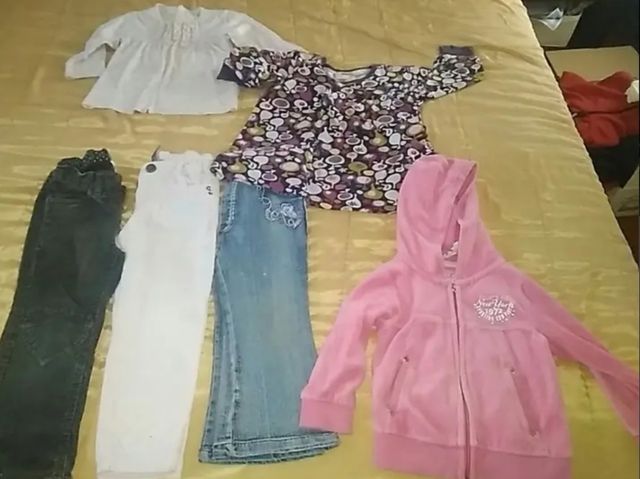 *Lote ropa niña 2-3 años
-1 vestido  cuadros talla