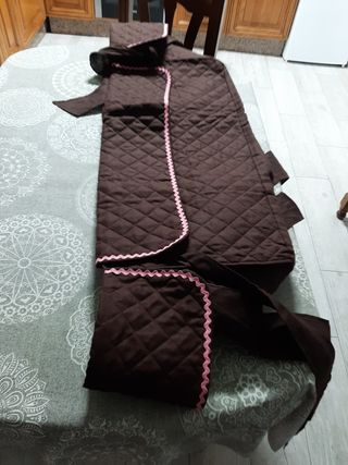 CUBRE CUNA 75X45CM MARRON