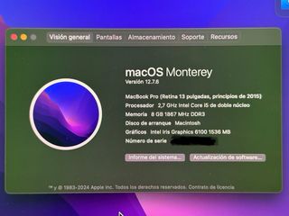 MacBook Pro Retina 2015