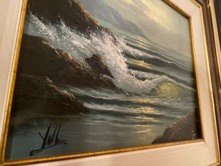 3 Cuadros Pinturas Marina a lo Puerto. 400e cada 1