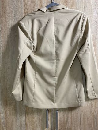 Blazer oversize beige 