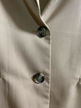 Blazer oversize beige 