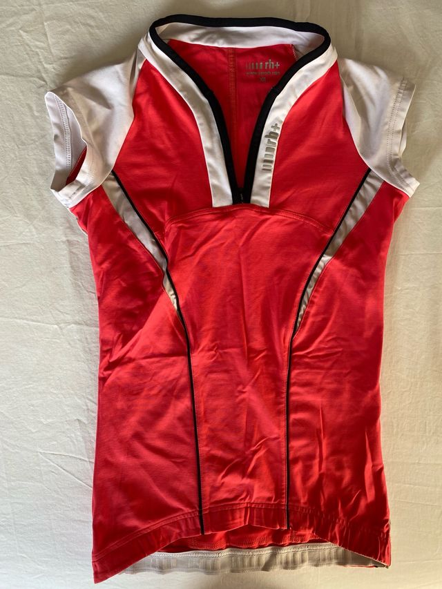 Maillot rh Drop manga corta rosa mujer