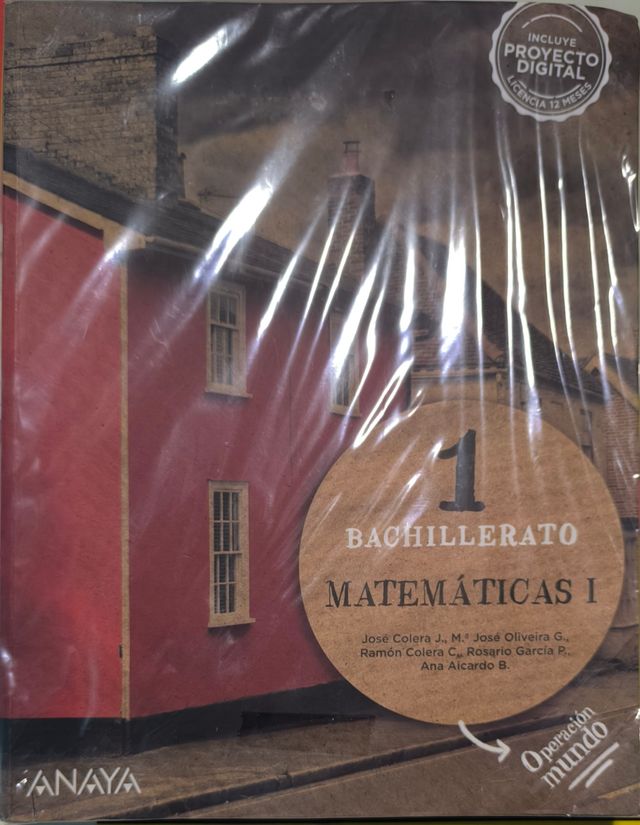 Matemáticas I.