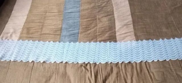 *Cortinas y*Cenefa para cortina y *Anillas madera.