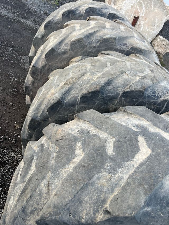 Neumaricos excavadora michelin