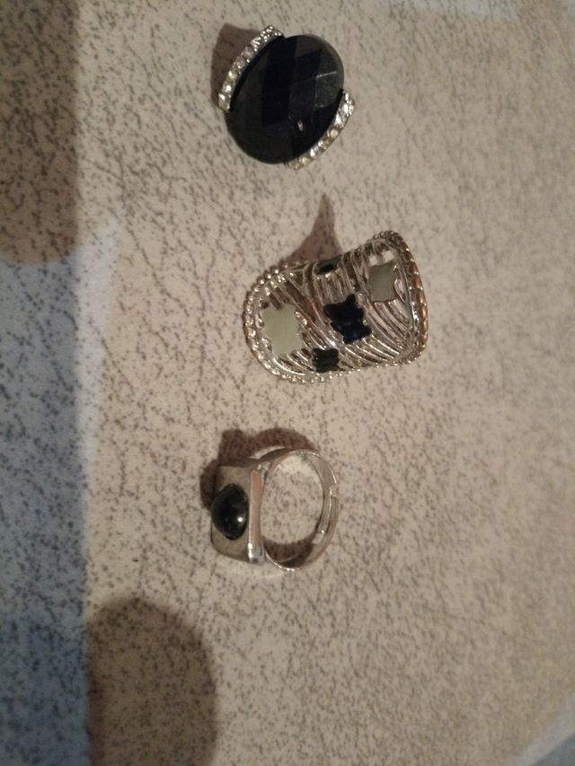 Anillos bisutería