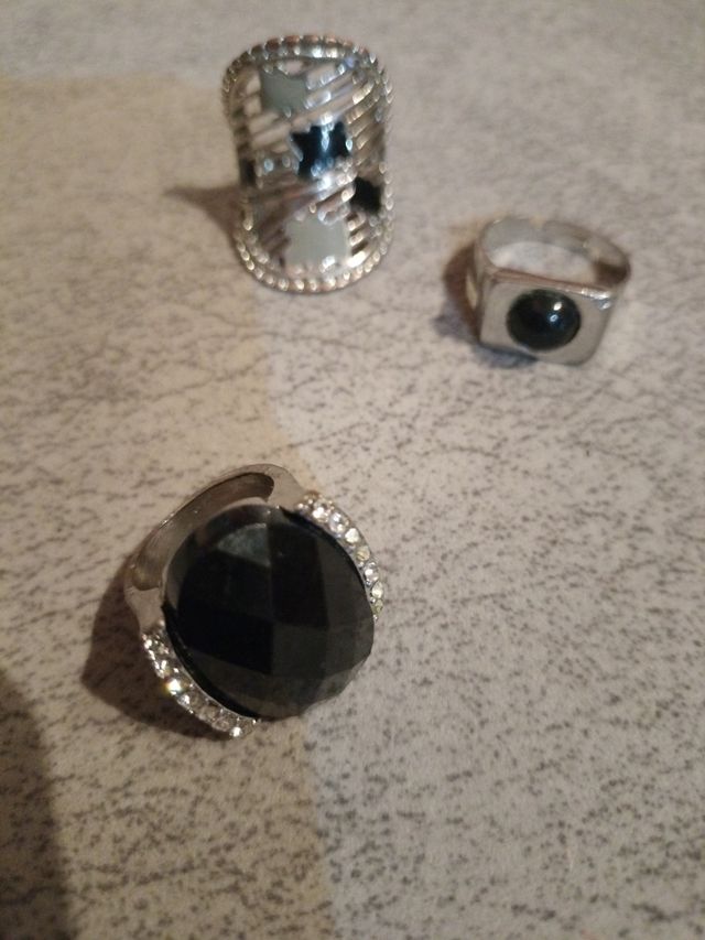 Anillos bisutería