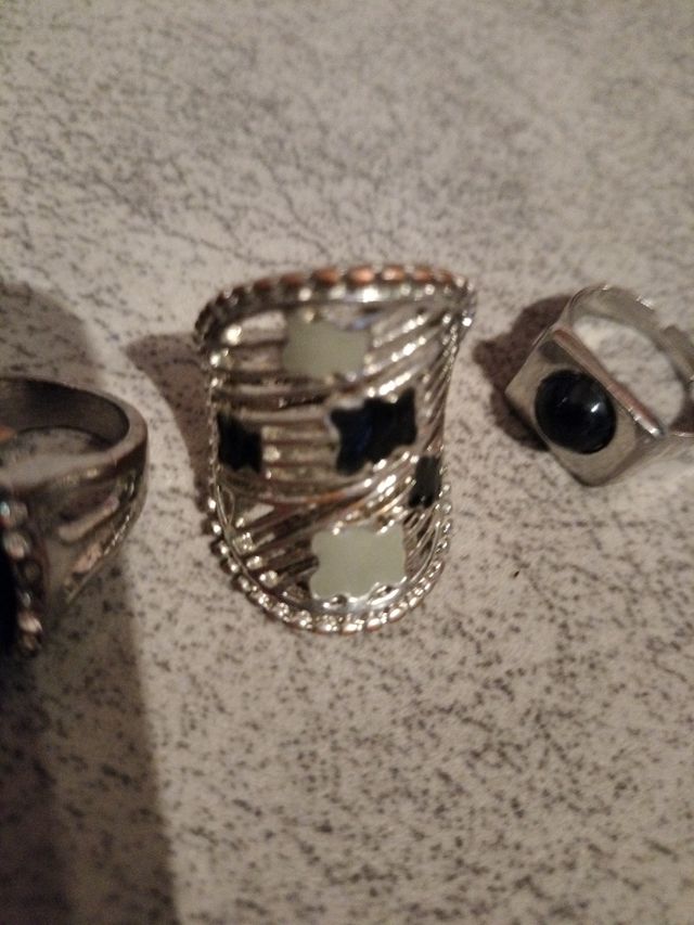 Anillos bisutería